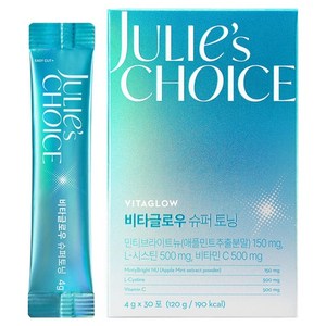 줄리스초이스 비타글로우 슈퍼 토닝, 30회분, 1개