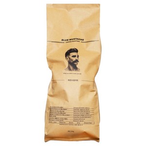 파란수염커피 콜롬비아 디카페인 마운틴워터 원두, 홀빈(분쇄안함), 500g, 1개
