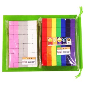 큐블로 매직큐브 자석블럭 10종 x 20p MC200, 혼합색상, 1세트