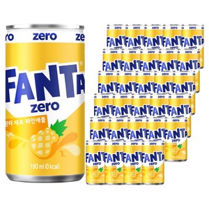 환타 제로 파인애플 탄산음료, 190ml, 30개 골드박스 특가