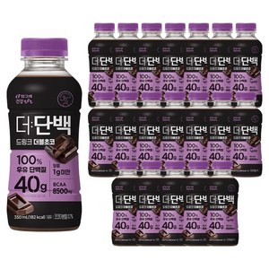더단백 40g 고함량 드링크 더블초코, 350ml, 20개