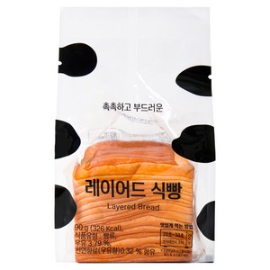 에이스엠앤티 레이어드 식빵, 1개, 90g