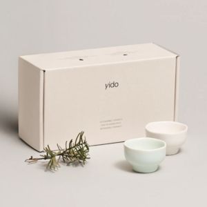 이도 소담잔 2종, 화이트, 민트, 1개