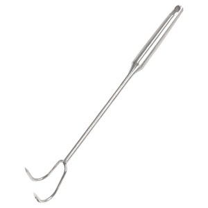 월드크린 더블 스텐 핸들 갈고리 40cm, 1개