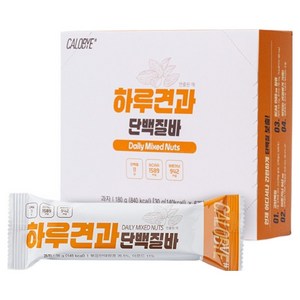 칼로바이 하루견과 단백질바 6p, 180g, 1개