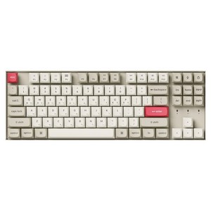키크론 K8 PRO SE ZMK 핫스왑 기계식 유무선 텐키리스 키보드, 레트로, K8P-SD4, 바나나축