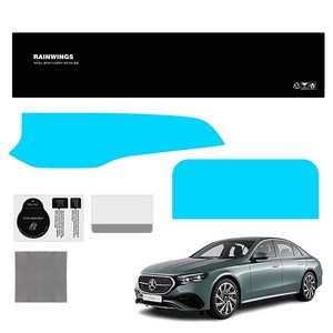 레인윙스 내비게이션 디스플레이 보호필름, 벤츠 E클래스 W214 슈퍼스크린(지문방지AG), 1GB