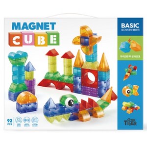 마이리틀타이거 마그넷 큐브 베이직 92p, 혼합색상, 1개