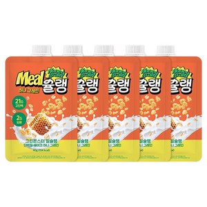 그린몬스터 밀슐랭 단백질 쉐이크 허니그레인, 40g, 5개