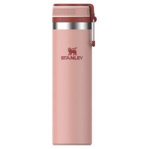 스탠리 트랜짓 트위스트플립 머그, 피치 로즈, 1개, 473ml