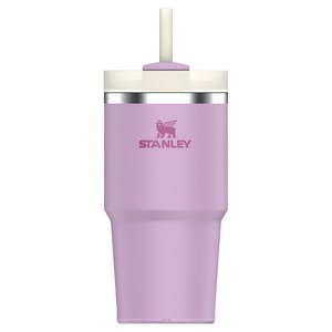 스탠리 퀜처 H2.0 플로우 스테이트 텀블러, 소프트 오키드, 591ml, 1개