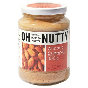 오넛티 아몬드 크런치 100%, 450g, 1개