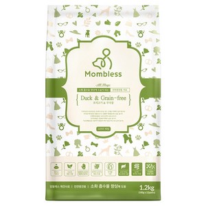 맘블레스 강아지 기능성 사료, 소화기능/췌장개선, 1.2kg, 1개