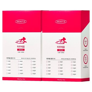 프로젝트21 고양이 하루채움 종합 영양제 참치&닭, 180g, 2개