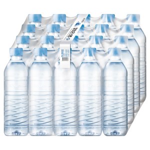 팔도맑은샘 맑은샘수 무라벨, 20개, 500ml