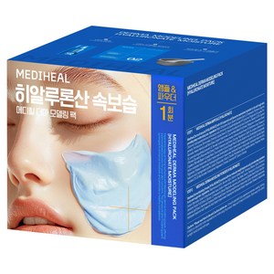 메디힐 더마 히알루론산 속보습 모델링 팩, 1개입, 1세트