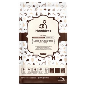 맘블레스 강아지 기능성 사료, 피부/피모+알러지, 1.2kg, 1개