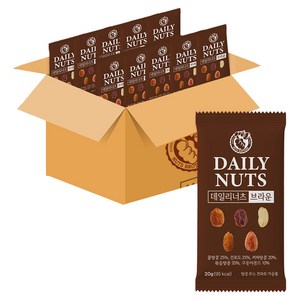 너츠브라더 데일리너츠 브라운, 20g, 30개