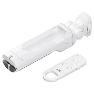 JJC 캐논 카메라 HG-100TBR 대체 그립 블루투스 무선 리모컨 삼각대 화이트, 1개, TP-C1