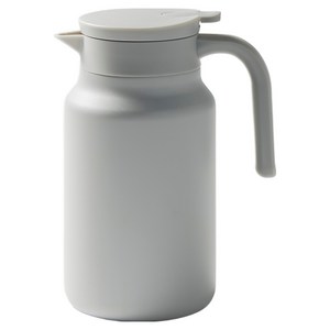 JAJU 보온 보냉 주전자, 그레이, 1.4L, 1개