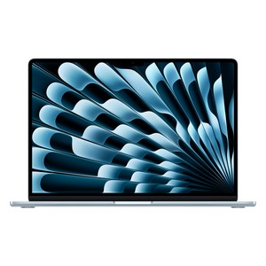 Apple 맥북 에어 15 M5칩, 스카이 블루, M5 10코어, 10코어 GPU, 16GB, 1TB, 35W 듀얼 USB-C 포트, 한글