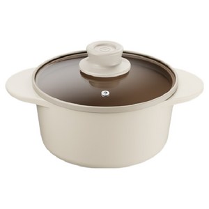 테팔 인덕션 세라믹 주물 아이콘 오트 밀크 양수냄비, 오트밀크, 1개, 18cm