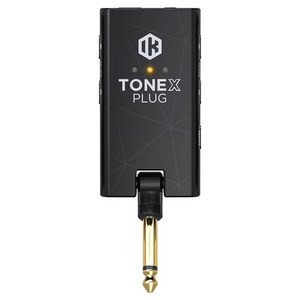 아이케이멀티미디어 AI 기타 모델링 블루투스 포터블 헤드폰 앰프, 블랙, TONEX Plug