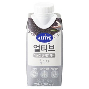 얼티브 균형영양식 흑임자맛, 200ml, 1개