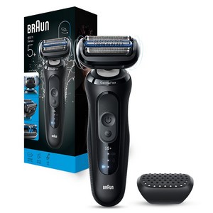 BRAUN 시리즈5+ 스킨쉴드 전기면도기, 블랙, 53-N50000s