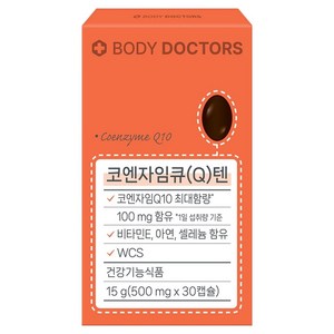 바디닥터스 코엔자임큐텐 15g, 30정, 1개