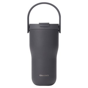 글라스락 캐리 플로우 텀블러, 차콜, 1개, 500ml