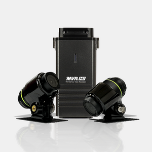지넷 오토바이 바이크 2채널 FHD 블랙박스 64GB, MVR M1, 그레이(본체), 블랙(카메라)