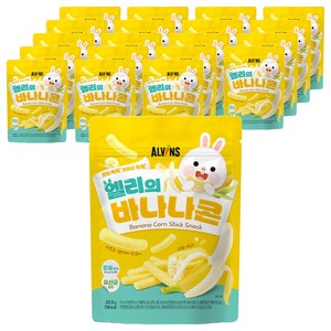 엘빈즈 엘리의 바나나콘, 바나나, 25g, 20개