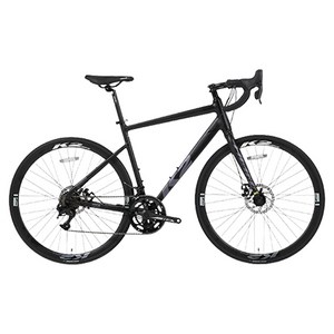 케이투바이크 피가로 R1.4D 로드 알루미늄 디스크 브레이크 11.6kg 신장 150cm~170cm 방문설치, 보이드 블랙, 168cm, 1개, 70cm(27인치)