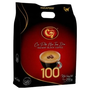 씨세븐 인스턴트 블랙커피, 1개, 100개입, 2g