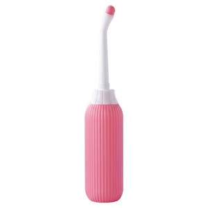 HanilMedical Y형 노즐 간편세척 대용량 휴대용 비데 500ml, HL-PB500Y(핑크), 단순배송상품