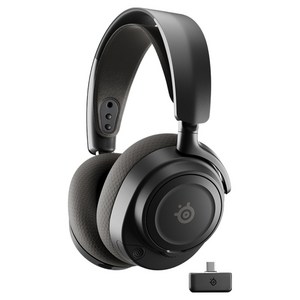 스틸시리즈 듀얼 무선 게이밍 헤드셋, Arctis Nova 7 Gen 2, BLACK