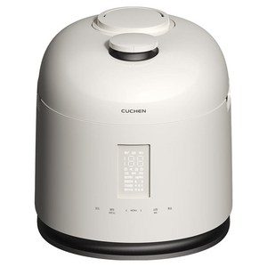 쿠첸 123 듀얼프레셔 IH 전기 압력밥솥 6인용, CRT-VXPD0681KEGW, GLOSSY WHITE