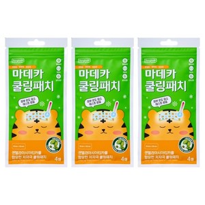 동국제약 마데카 쿨링패치, 4개입, 3개
