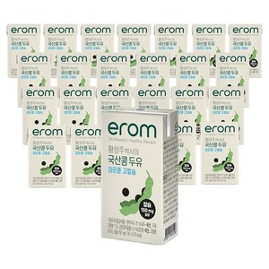 이롬 황성주 박사의 국산콩 두유 검은콩 고칼슘, 140ml, 24개 골드박스 특가