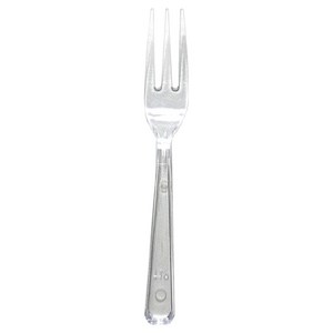 Maygreen 미니 포크 12cm 투명, 1개, 500개입