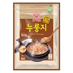 오뚜기 오쉐프 끓여먹는 누룽지, 4kg, 1개