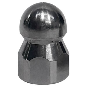 월드크린 원형 고압 세척 청소 노즐 대 15.5mm, 1개, 스테인리스