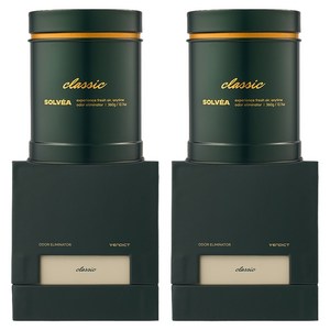 벤딕트 솔베아 대용량 고체 탈취제 클래식, 360g, 2개