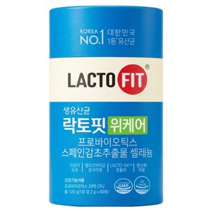 락토핏 위케어 60p, 120g, 1개