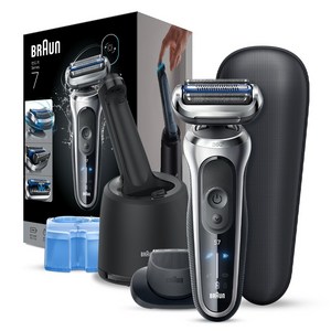 BRAUN 2026년형 시리즈 7 스킨쉴드 전기면도기, 실버, 73-S82010cc 골드박스 특가