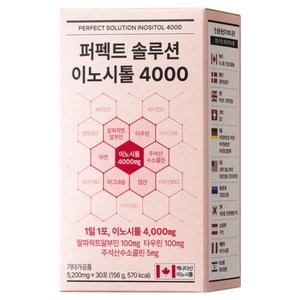 뉴트리모어 퍼펙트 솔루션 이노시톨 4000 30p, 156g, 1개