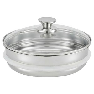 스테니 무연마제 스테인리스 찜기, 24cm, 1개
