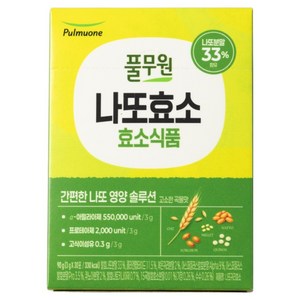 풀무원 나또 귀리효소 30p, 1개, 90g