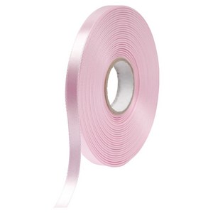 포포팬시 뭉구 프리미엄 유광 단면 공단 리본 10mm, 27 핑크, 1개, 45m